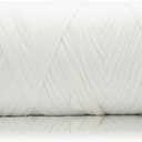 400g T Shirt Yarn, Tshirt Crochet Yarn for Crocheting Bag/Craft Project/Home Decor, 14.1oz/400g, 120yd/110m Crochet with Polyester Spandex Blend Stretch Fabric(White)