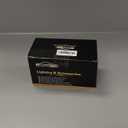 Partsam 2Pcs LED Glass Watermelon Lights, Clear Lens Marker Lights Turn Signal for Semi Truck, Compatible with Freightliner Kenworth Peterbilt