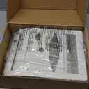 Amazon Basics ABS Suggestion Box with Lock and Key, Ballot Box for Voting, 8.2" x 4.7" x 11.3", Non-clear White