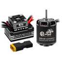 3548 1400KV Brushless Out runner Motor with AM32 80A Brushless ESC Electric Speed Controller for 1/10 Remote Control Crawler Upgrade