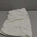 MIFXIN Armless Office Desk Chair Cover Slipcover Stretch Soft Wide Seat Mid Back Accent Chair Swivel Computer Task Vanity Chair Slipcover Furniture Protector Without Arms (White)