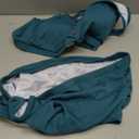 Zando High Waist Maternity Swimsuit Two Piece Pregnancy Swimwear Bikini Bathing Suits for Women Maternity Swimsuits (Medium, Dark Green)