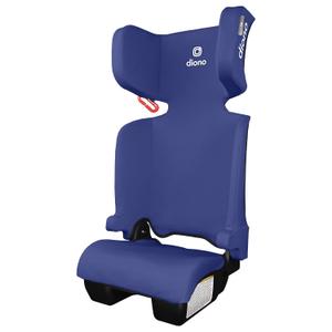 Diono Airi Lightweight High Back Booster Seat, Foldable Travel Friendly, Slim 3-Across Fit, 40100 lbs/4357 in, Frontal Impact Protection, Blue