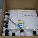 Marquee Numbers 4 Feet Tall: Large Light Up Numbers for Party 4th 14th 40th Cardboard Foam Board Stand Sign Backdrop Anniversary Party Decor 4