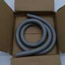 Electrical Conduit Kit 1/2'' 4FT Grey Electrical AC Whip Kit, Liquid-Tight Flexible Electrical Conduit with 90 Degree and Straight Connector Fittings
