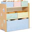 Delta Children - GapKids 6 Bin Toy Organizer - Greenguard Gold Certified, Pastel