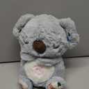 QFCST Relief Koala Breathing Stuffed Toy, Anxiety Relief Plush Breathing Animal, Sleeping Koala Plush Breathing with Musical Lights & Rhythmic Breathing Motion, 30Cm/11.81In