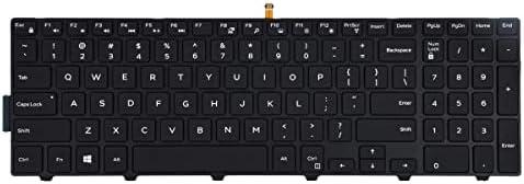 Keyboard Replacement for Dell inspiron 15 3000 5000 3541 3542 3543 3551 3552 3558 3593 5542 5545 5547 5755 5551 5558 5552 5758 5759 5559, inspiron 17 5000 5748 5749 5755 5758 5759 Laptop with Backlit