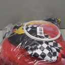 fun shack Queen Of Hearts Costume For Women, Red Queen Outfit, Heart Theme Dress For Adults, Halloween Costume (Medium)