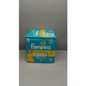 Pampers Baby Diapers - Swaddlers - Size 0, 140 Count, Ultra Absorbent Disposable Newborn Diaper