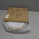 12.5 Inch LED Flush Mount Ceiling Light Fixture, 26W, Super Bright 1700 Lumens, 3 Color 3000K/4000K/5000K, Dimmable Ceiling Lamp for Bedroom Hallway Bathroom Kitchen Laundry (White Gold)