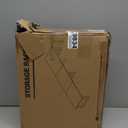 YAOHUOO 45" Large TV Riser for 32-60 inch TV, TV Riser Stand Shelf with Steel Legs, Tabletop TV Stand Riser for Home Office,Black (45"W11.8"D7.1"H)