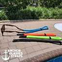 Floating Sunglasses Straps for Water 4 Pack Buoyant Glasses Retainer for Men Women Adjustable Floatable Eyewear Lanyard for Boating Kayaking Fishing Paddleboarding Beach Lake Pool