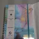 2026 Planner, A5 Weekly and Monthly Planners with Tabs, Spiral Bound Daily Calendar 2026 Planner, Agenda Organizers from Jan. to Dec., Hardcover Habit Tracker Journal 6.18" x 8.5"(Cyan Marble)