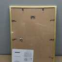 upsimples 12x18 Picture Frame, Display Pictures 11x17 with Mat or 12 x 18 Without, Wall Hanging Poster Frames, Gold, 1 Pack