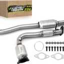 Catalytic Converter Compatible with Chevrolet Captiva Sport 2012 2013 2014 2015, Chevrolet Equinox 2010-2014, GMC Terrain 2010-2014 2.4L Catalytic Convertor EPA Compliant