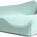 Amazon.com: C CUSHION LAB Patented Pressure Relief Seat Cushion for Long Sitting Hours on Office/Home Chair, Car, Wheelchair - Extra-Dense Memory Foam for Hip, Tailbone, Coccyx, Sciatica - Wellness Green, Office Products