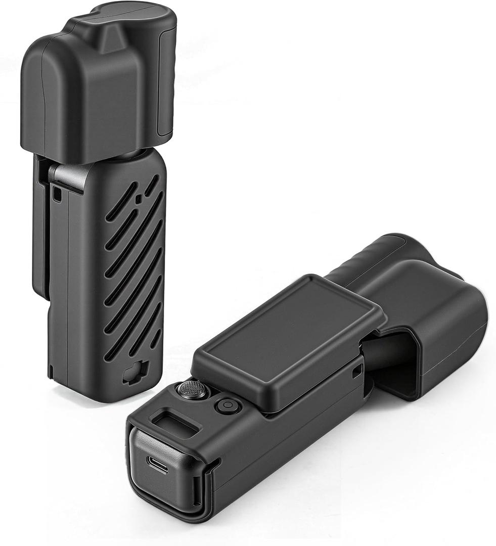 STARTRC PHOTO Osmo Pocket 4 Silicone Protective Case, 2-Piece Quick Release Design, Modular Dual Mode Protection, Anti-Scratch Soft Silicone Cover for DJI Osmo Pocket 4 Creator Combo
