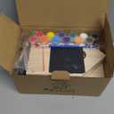 DIY Birdhouse Kit with Paint Set - Kids' Wood Craft Kits - Make a Bird House Kit for Kids - DIY Woodcraft Building Projects for Kids and Adults- STEM Teaching Tools