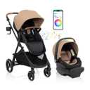 Evenflo Shyft Intuiti Travel System with LiteMax NXT Infant Car Seat, Manufacturing Date: 04/02/2026