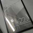 Americanflat 11x22 Newspaper Frame with Polished Plexiglass - Display for Assorted Media Articles - Streamline Collection - Thin Border Picture Frame for Wall Display - Black