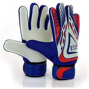 EFAH SPORTS Soccer Goalie Goalkeeper Gloves for Kids Boys Children Football Gloves with Strong Grips Palms