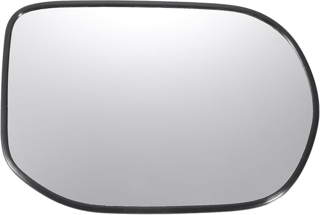 X AUTOHAUX Car Door Right Passenger Side Mirror Glass Replacement W/Backing Plate Non-heated White Glass for Honda Civic 8th 2010 2011
