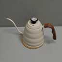 Tea Kettle gooseneck with Thermometer for Pour Over Coffee & Tea, 42 fl oz, Premium Stainless Steel, Accurate Temperature Control, Ideal Spout for Precision Pouring, Compatible with all Stovetop