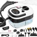 Steam Cleaner Steamer for Cleaning 2500W Handheld Steam Cleaner 6-Gears Adjustable, 15s Heat-Up, 1.2L Tank, Car Steamer for Furniture,Kitchen,Grout,Floor,Tile, Couch And Car