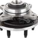 SCITOO Wheel Bearing and Hub Replaces 515046 Front fit for Ford F-150 2004-2005 Hub Bearing Assembly 4WD 6 Lugs W/ABS [1pc]