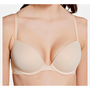 Victoria's Secret Women's Pink Wear Everywhere Super Push Up Bra, Bras for Women 36 D