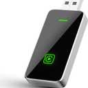 Carplay Wireless Adapter for Apple, Upgrade Wired to Wireless Car Play Adapter, Plug & Play, Stable Control & No Delay,Car Play Dongle Stick Only for Apple Wired CarPlay Cars & for iPhone iOS 10+