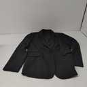 Women 2 Piece Outfits Dressy Blazer Jackets High Waisted Wide Leg Pants Suits Set Casual Business Work Wear, Black, Medium