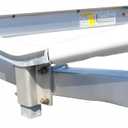 FreeAgain Boat Trailer V-Guide Kit - 2-Layer Hot-Dip Galvanized Center Support with HDPE Plate, Compatible with 3" x 3" Front Cross Member, Includes Bracket & U-Bolts for Marine Saltwater Use