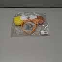 Needzo Halloween Mouse Ear Headband, Glitter Party Decoration Costume Accessories for Women, One Size