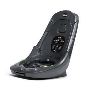 Chicco Fit360 Rotating Convertible Car Seat Base, Additional Base for the Fit360 Rotating Convertible Car Seat, LeverLock Installation, Anthracite/Grey, Manuf Date: Mar2026
