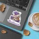 2 x (3pcs) Booktrovert Sticker,Reading Book Lovers, Bookish Reading Stickers, Decorate Waterproof Vinyl Water Bottle Tumbler Phone Laptops Sticker Gifts 3x3 Inch