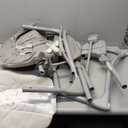 Baby Walker with Wheels, Activity Center with Mute Wheels Anti-Rollover, 5-Position Height Adjustable Foldable Baby Walker for Boys and Girls from 6-18 Months with Footrest