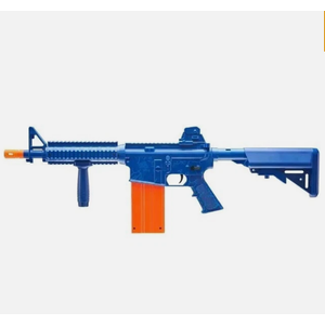 REKT OpFour CO2 Powered Blue Foam Dart Rifle