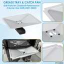 G325-5701-W1 Grease Tray with Catch Pan for Charbroil Performance 2 Burner 463630021 463660421 463630422 463660021 463655021, Drip Pan for Charbroil Grease Tray Replacement