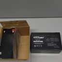 ExpertPower 12V 7Ah - SLA Rechargeable 12V Battery (Pack of 2) for Ride-On Toys, Alarm System, UPS, EPS, Feeder, Exit Sign, Small 12 Volt Battery for Kids Car, Sealed Lead Acid Fire Alarm Batteries