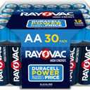Rayovac High Energy AA Batteries (30 Pack), Double A Alkaline Batteries