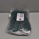 Lanpn Christmas Tree Skirt 24 inch, Faux Fur Xmas Tree Skirt Plush Winter Christmas Tree Mat for Small Mini Pencil Slim Artificial Trees Winter Home Party Indoor Xmas Decor (Green, 60cm)