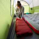 Coleman Flatlands 30/40/50F Sleeping Bag, Made from 100% Recycled Material, Big & Tall Options, Cool-Weather Sleeping Bag for Camping, Sleepovers, Guests & More