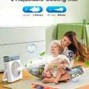 Misting Fan Portable, 8000mAh 8-Inch Rechargeable Battery Operated Fan with 600mL Water Tank, Cooling Desk Misting Fans for Outside, Perfect Quite Mist Water Spray Fans for Home Office Camping Patio