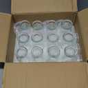 Zubebe 12 Pack 3 oz Mini Glass Jars with 24 Lids - Versatile Small Jars for Wedding Favors, Crafts, Spices, DIY Candles, and Travel Toiletries