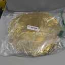 Phantomon 200 Pcs 12 Inch Gold Lace Paper Doilies  Disposable Gold Foil Placemats for Cakes, Dessert Display, Dining Table, Weddings, Birthday Parties (Gold, 12 Inch)