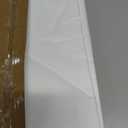 OWENIE Sheer White Curtains, Sheer Curtains 90 inches Long 2 Panels Set, Rod Pocket Voile Fimly Sheer Drapes for Living Room/Bedroom, 2pcs, Each 42" W x 90" L