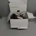 MegaWise Pro Titanium Reinforced 5 in1 Immersion Hand Blender, Powerful with 80% Sharper Blades, 12 Speed Corded Blender, Including 500ml Chopper, 600ml Beaker, Whisk and Milk Frother