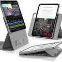 ESR for iPad Pro 11 Inch Case (2022/2021/2020/2018, 4th/3rd/2nd/1st Generation), Removable Magnetic Cover, Adjustable Portrait/Landscape Stand with Raised Display View, 9 Standing Angles, Grey